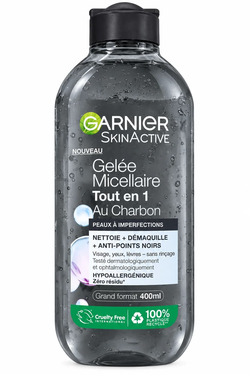 Garnier SkinActive Gelée Micellaire au Charbon – 400ml